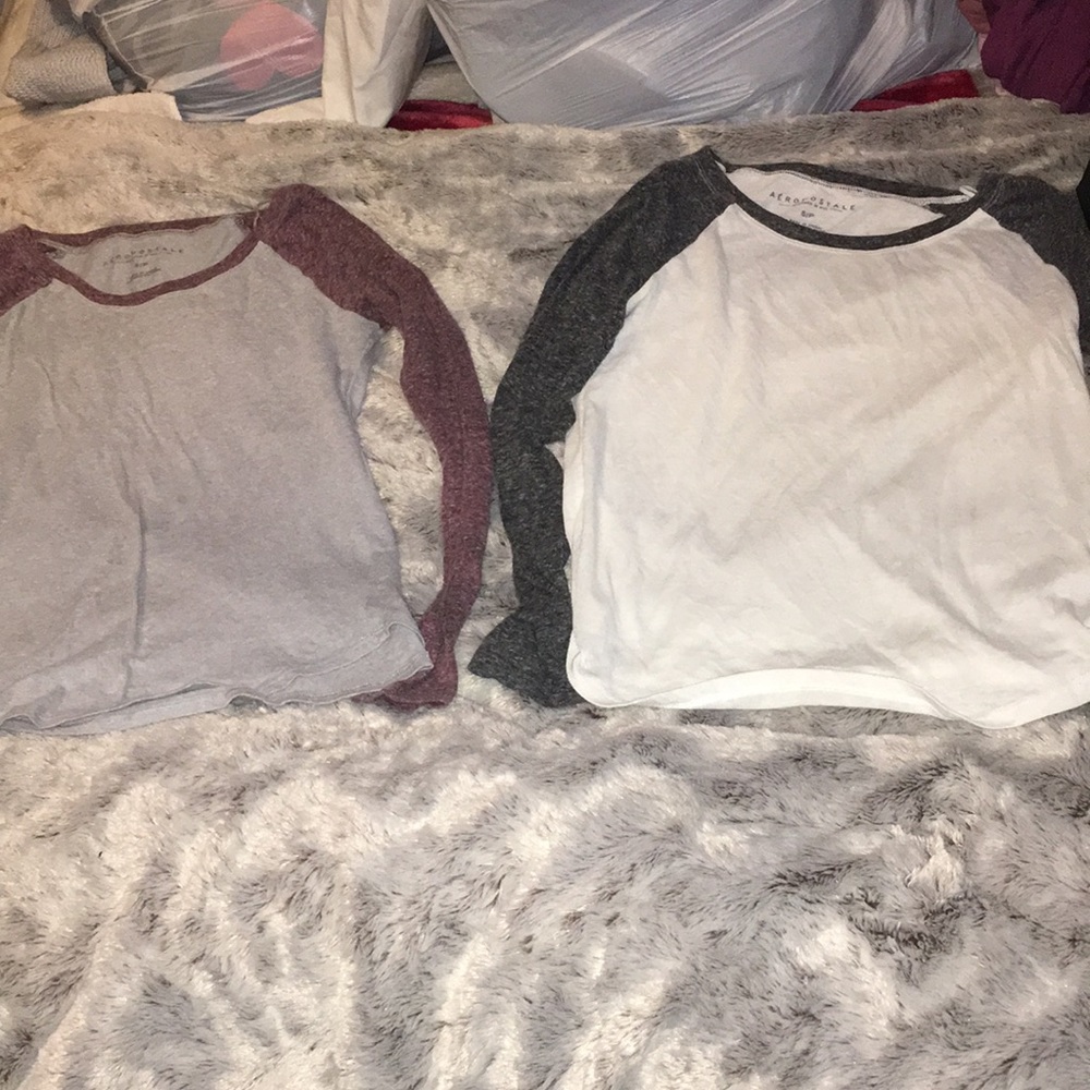 BUNDLE: 2 long sleeve shirts